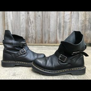 Dr Martens Kristy Slouch Rigger boot black